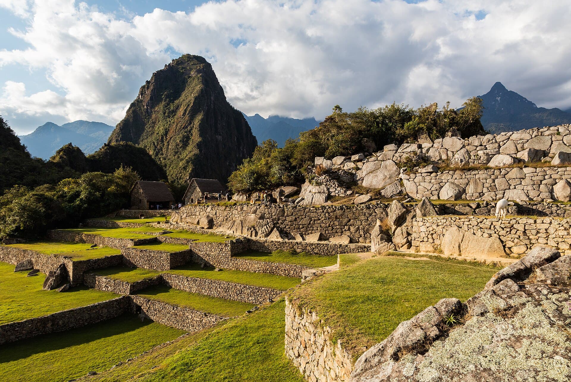 Machu Picchu in the Andes, Peru