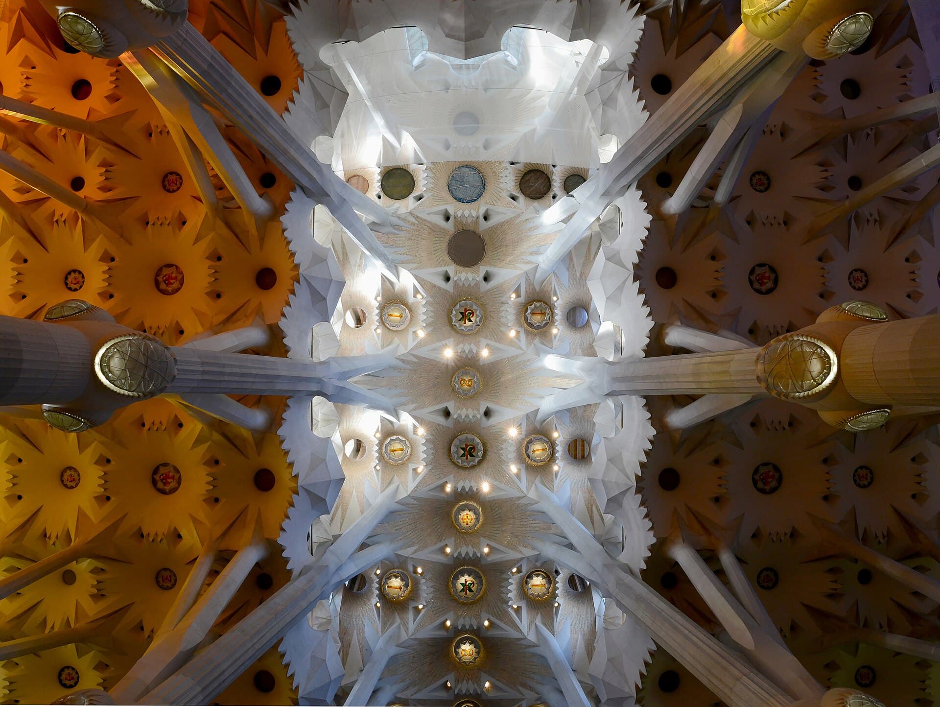The Sagrada Familia in Barcelona, Spain